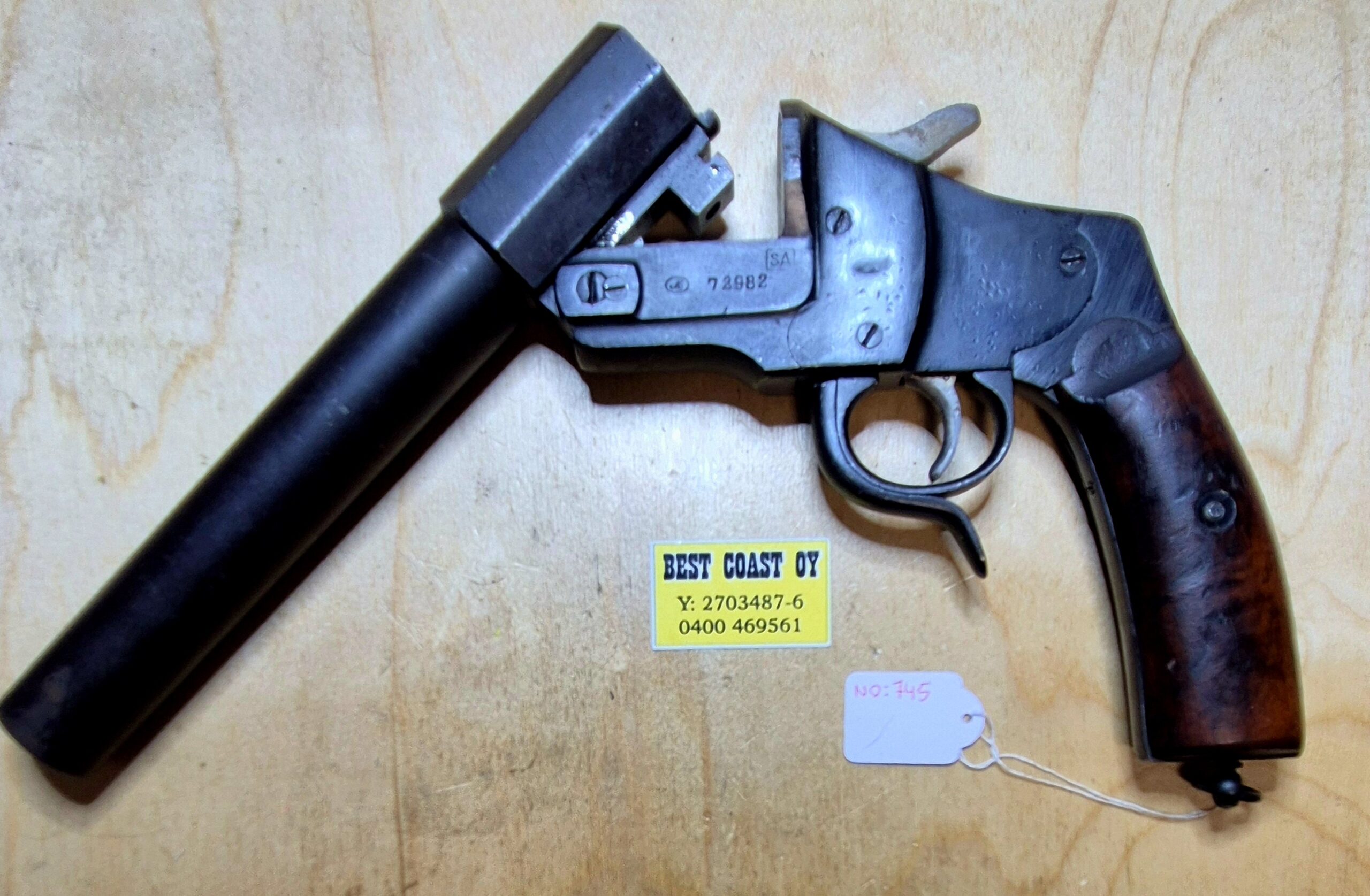 Leuchtpistole Model 1894 "hebel" - Image 2